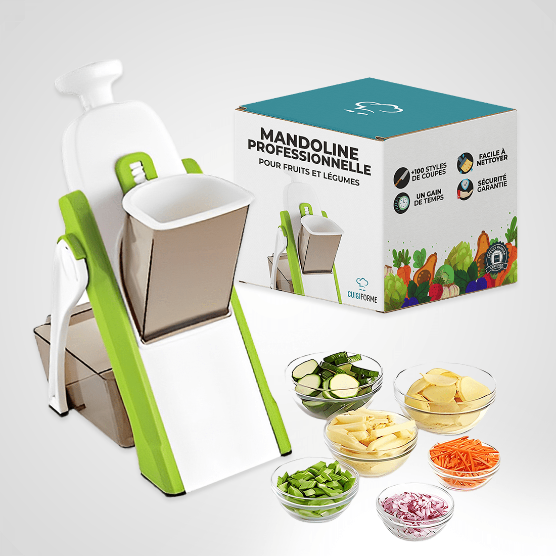 Mandoline Magique de Fruits et Légumes